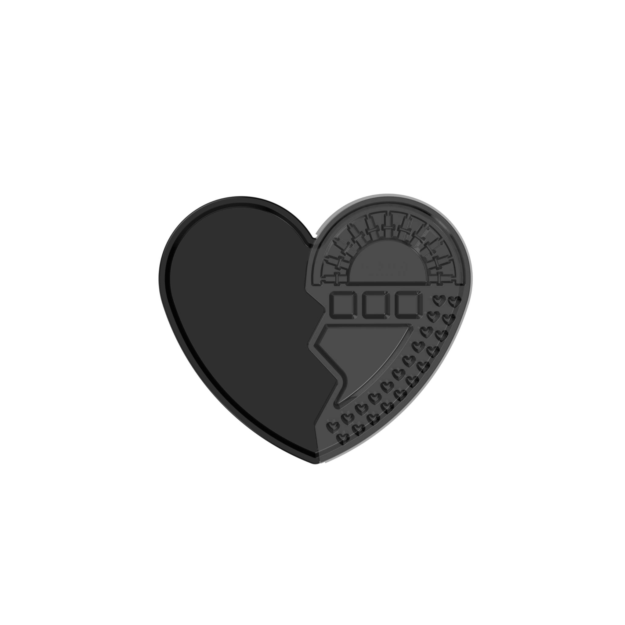 Disposable Heart Tray ( 20pack )